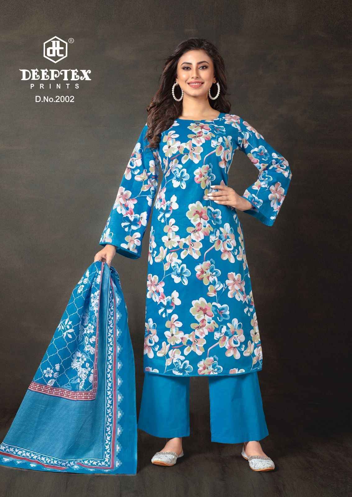 Deeptex Aalia Afreen Vol 2 Lawn Cotton Dress Material New Catalog ( 8 pcs Catalogue )