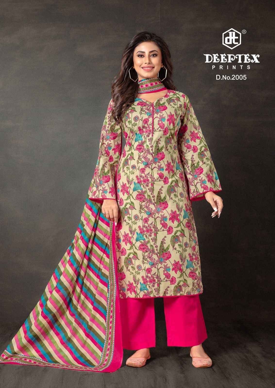 Deeptex Aalia Afreen Vol 2 Lawn Cotton Dress Material New Catalog ( 8 pcs Catalogue )