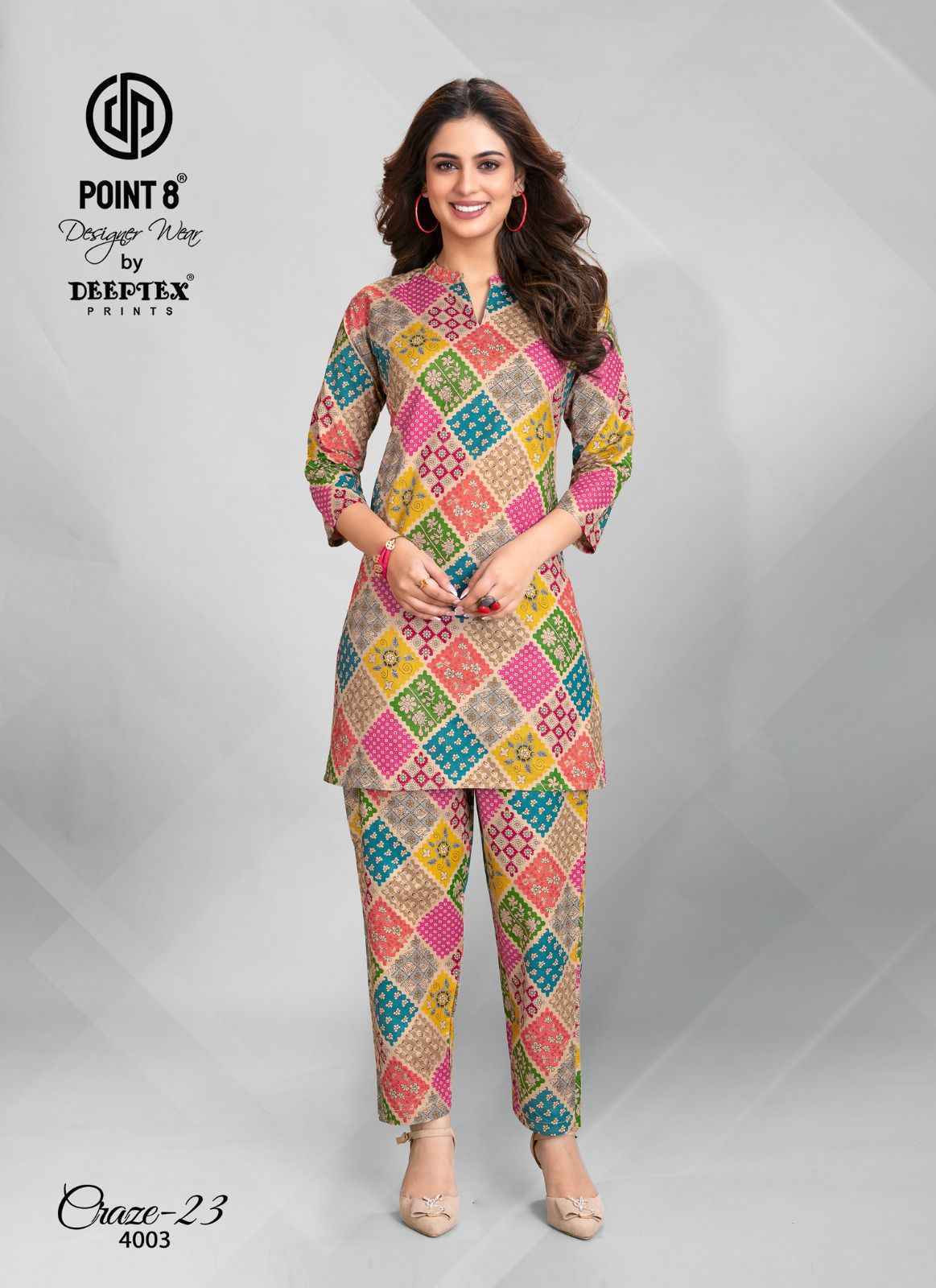 Deeptex Craze Vol 23 Vol 4 Cotton Co Ord Set surat Wholesale Market ( 10 pcs Catalogue )