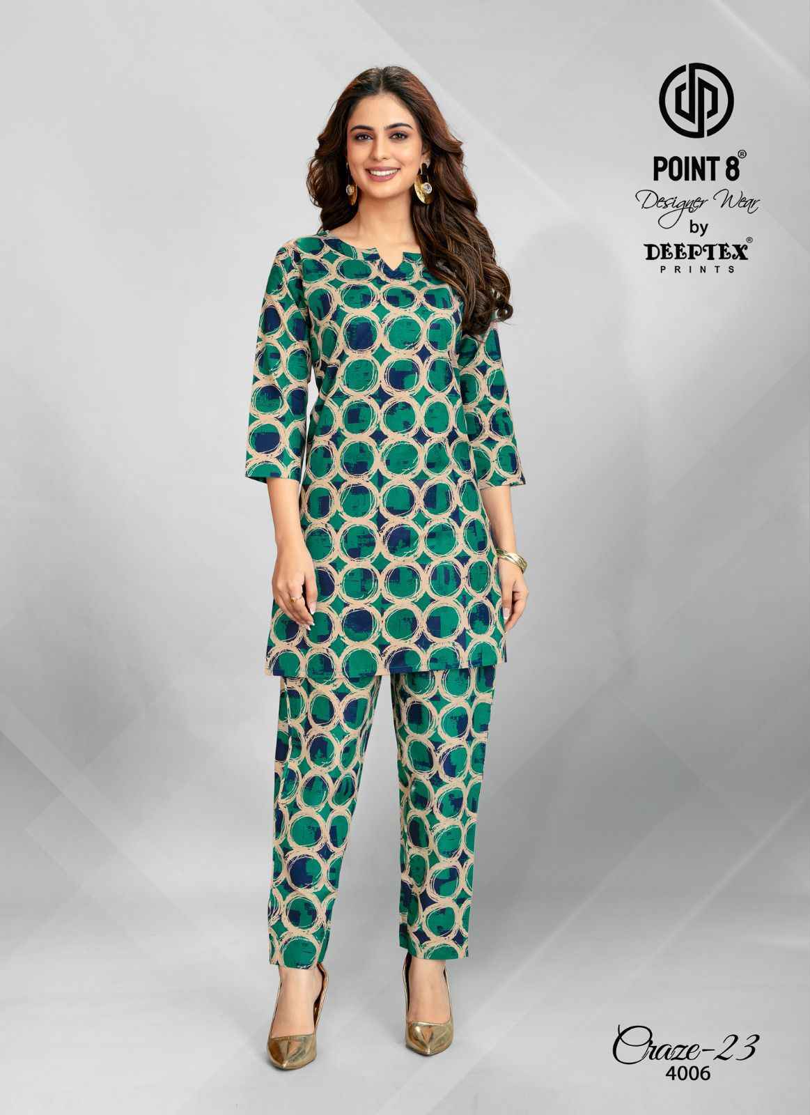 Deeptex Craze Vol 23 Vol 4 Cotton Co Ord Set surat Wholesale Market ( 10 pcs Catalogue )