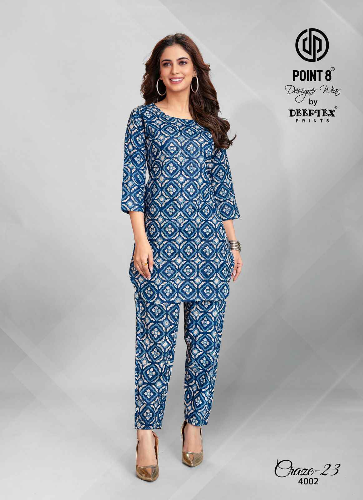 Deeptex Craze Vol 23 Vol 4 Cotton Co Ord Set surat Wholesale Market ( 10 pcs Catalogue )