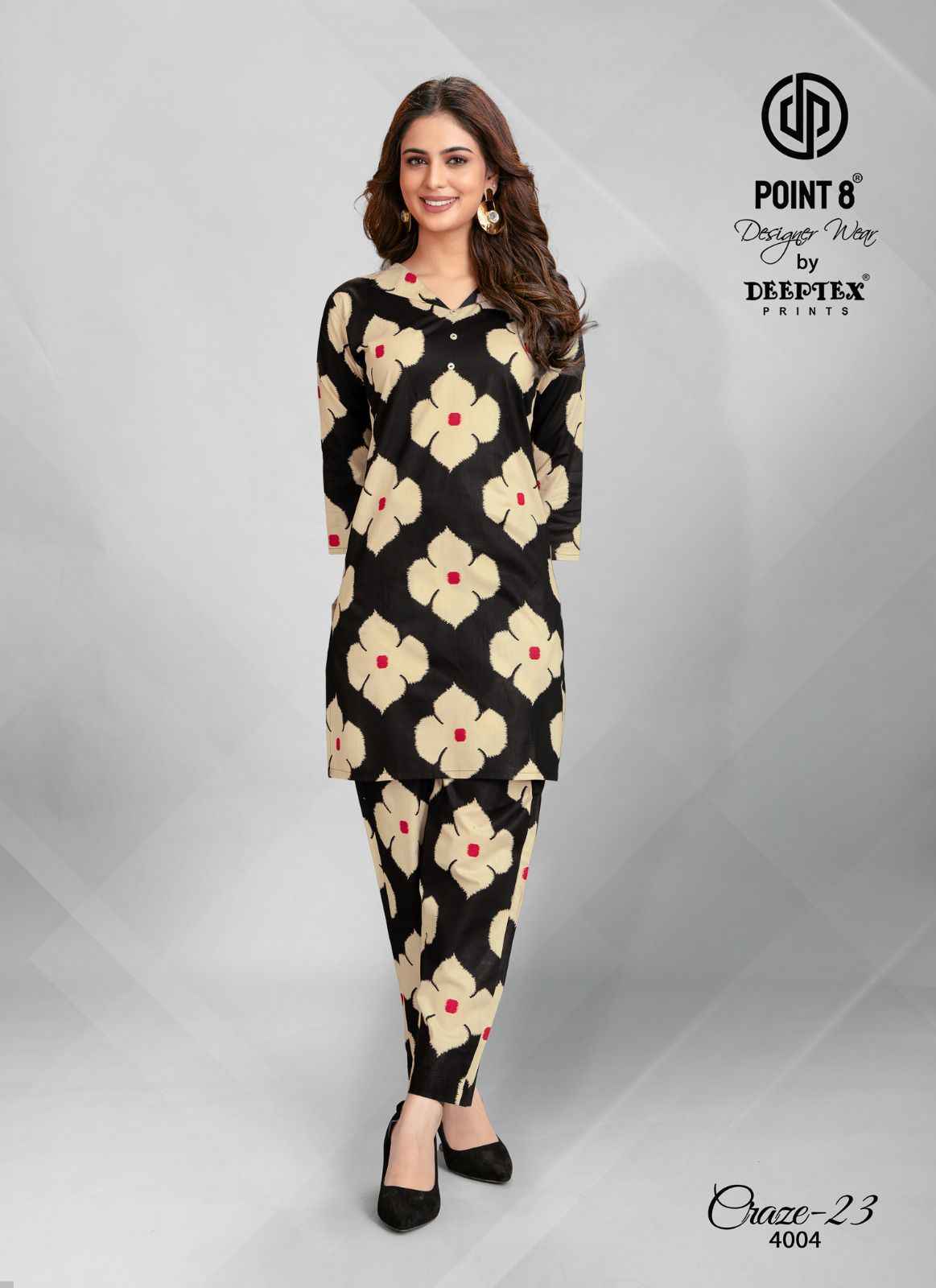 Deeptex Craze Vol 23 Vol 4 Cotton Co Ord Set surat Wholesale Market ( 10 pcs Catalogue )