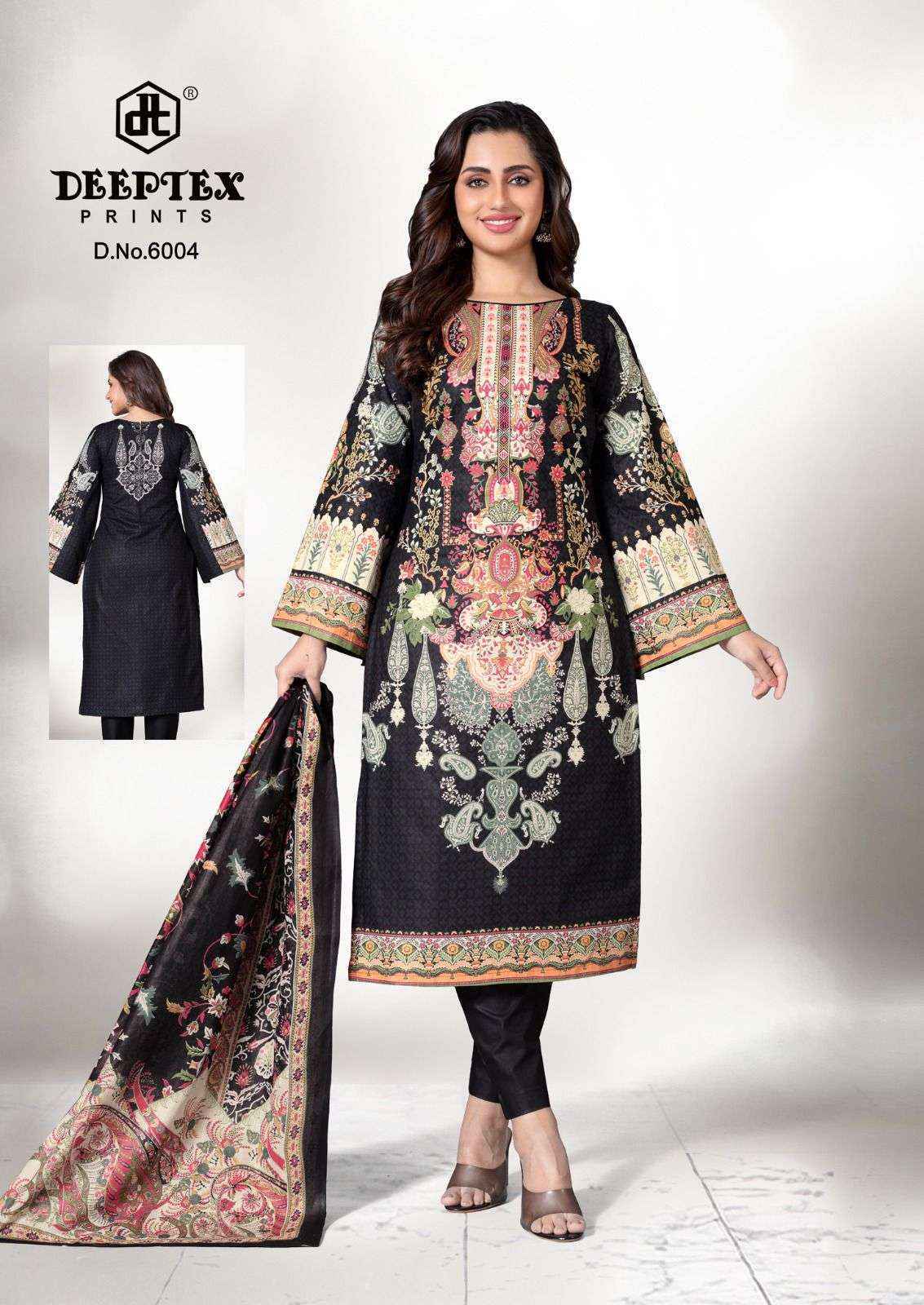 Deeptex Roohi Zara Vol 6 Lawn Cotton Salwar Kameez Wholesale Rate ( 8 Pcs Catalog )