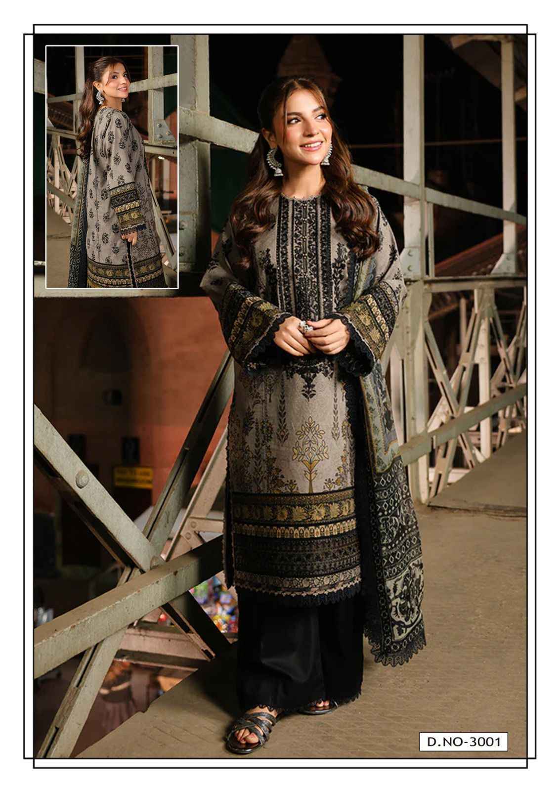 Hala Alara Vol 3 Lawn Cotton Pakistani Dress Material Wholesale Surat ( 6 pcs Catalogue )