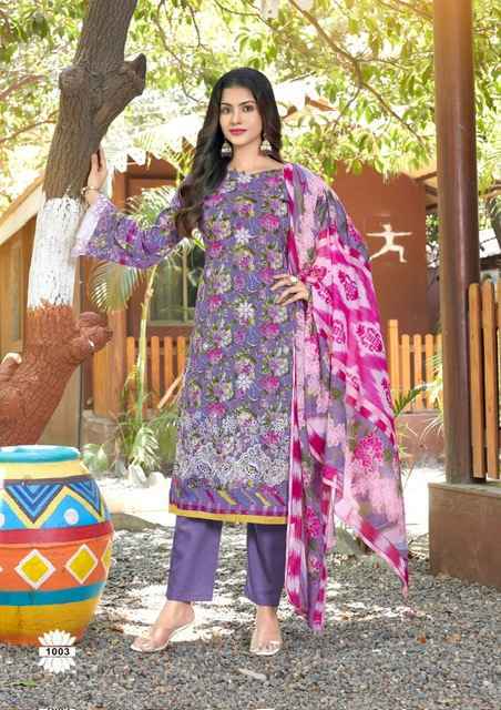 Hala Mira Nur Chikankari Vol 1 Cotton Dress Material Wholesale Price ( 6 pcs Catalogue )