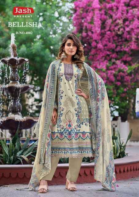 Jash Bellisha Vol 4 Cotton Dress Material - New Catalog ( 10 pcs Catalogue )