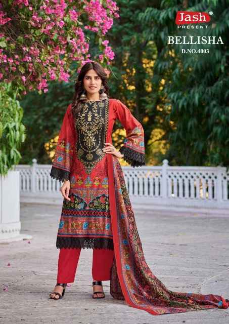 Jash Bellisha Vol 4 Cotton Dress Material - New Catalog ( 10 pcs Catalogue )