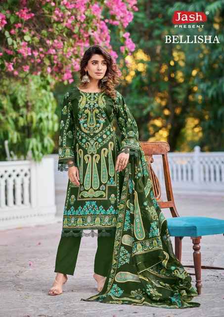 Jash Bellisha Vol 4 Cotton Dress Material - New Catalog ( 10 pcs Catalogue )