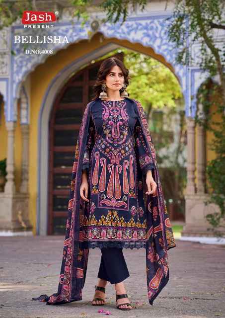 Jash Bellisha Vol 4 Cotton Dress Material - New Catalog ( 10 pcs Catalogue )