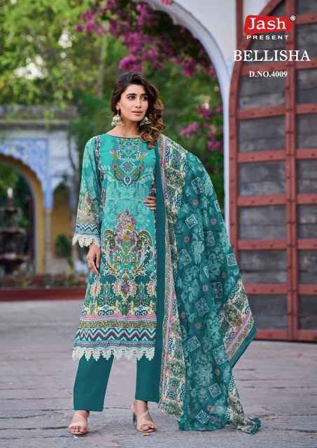 Jash Bellisha Vol 4 Cotton Dress Material - New Catalog ( 10 pcs Catalogue )