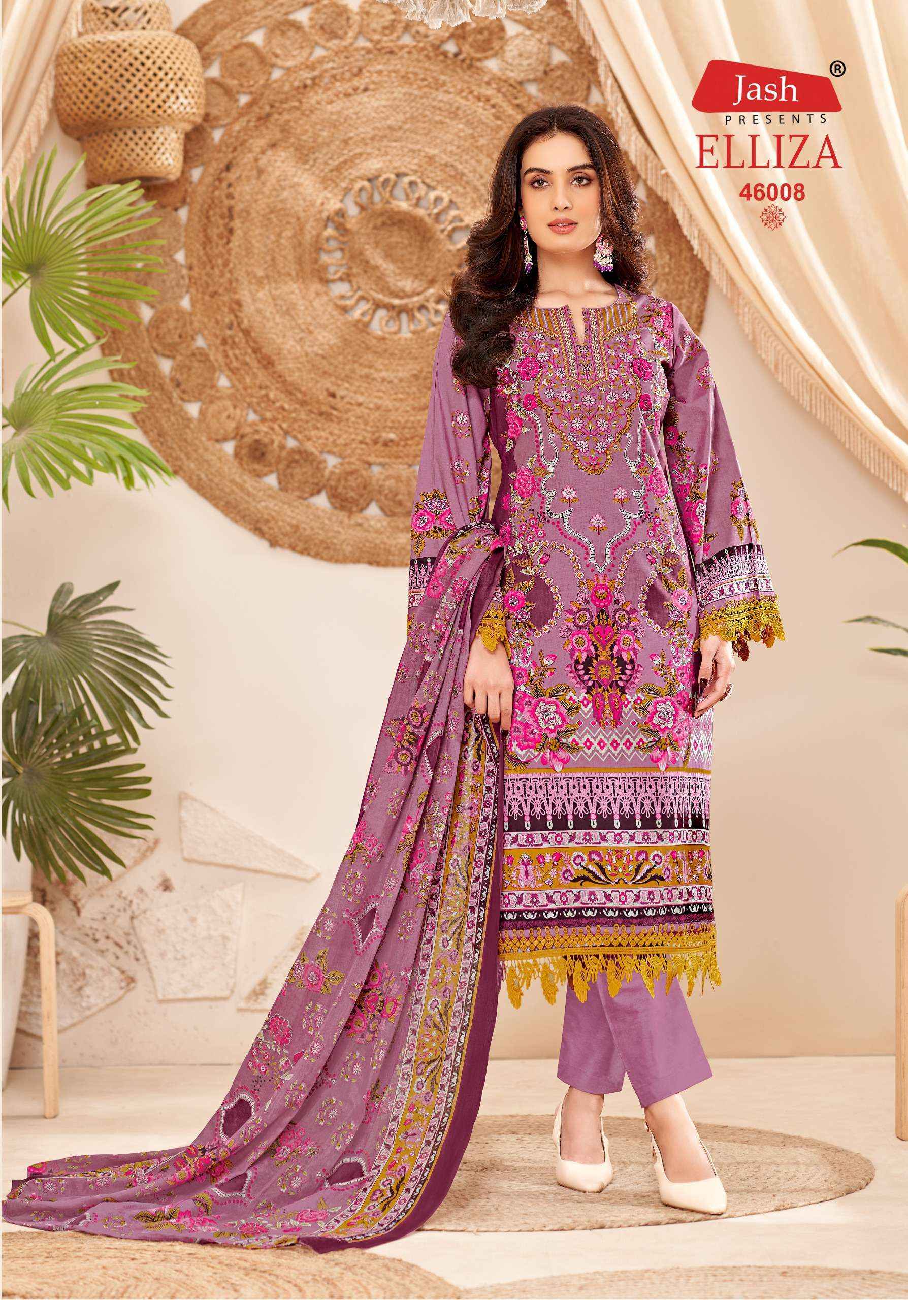 Jash cotton Elliza Vol 46 Cotton Dress Material Wholesale Price ( 10 pcs Catalogue )