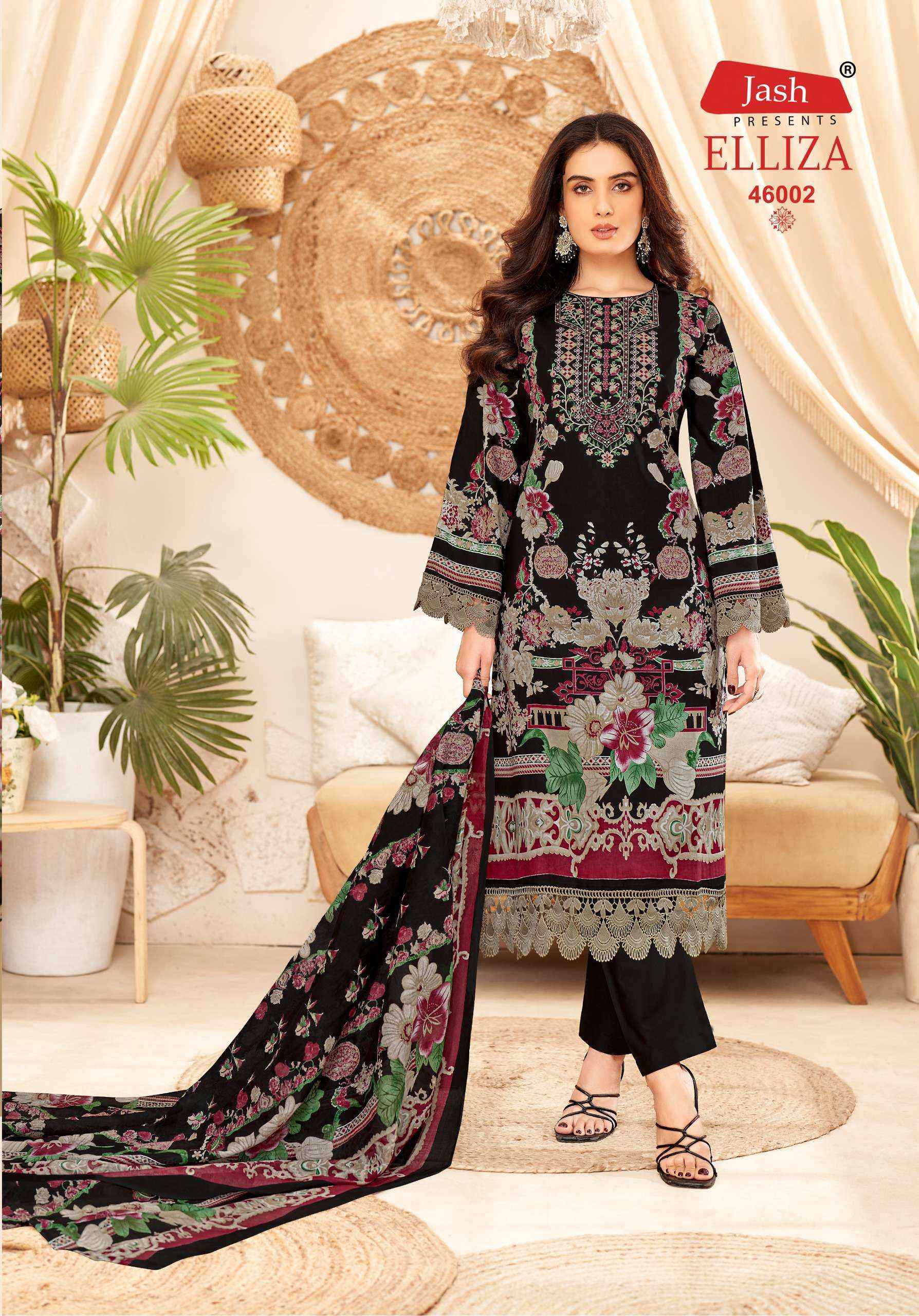 Jash cotton Elliza Vol 46 Cotton Dress Material Wholesale Price ( 10 pcs Catalogue )