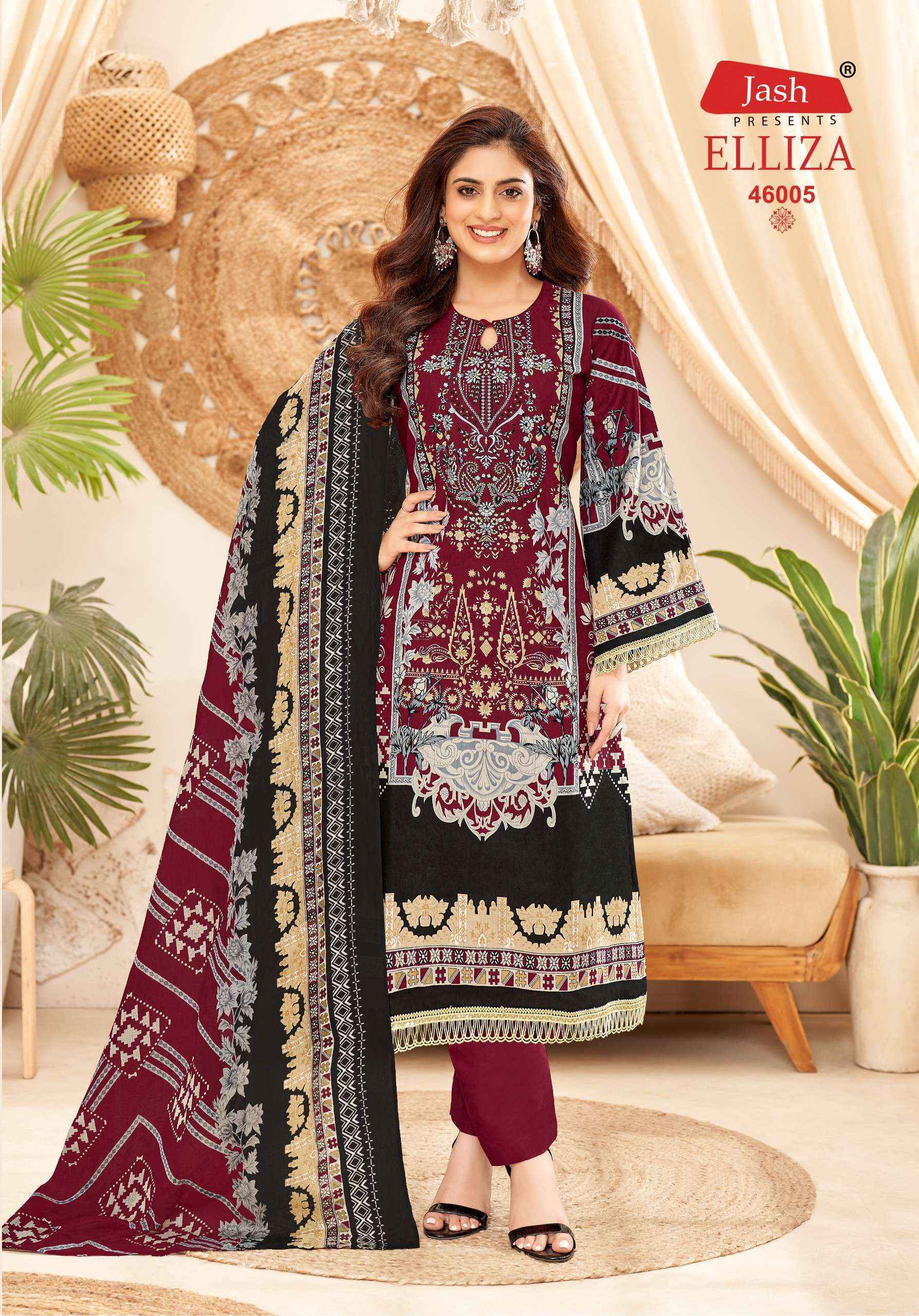 Jash cotton Elliza Vol 46 Cotton Dress Material Wholesale Price ( 10 pcs Catalogue )