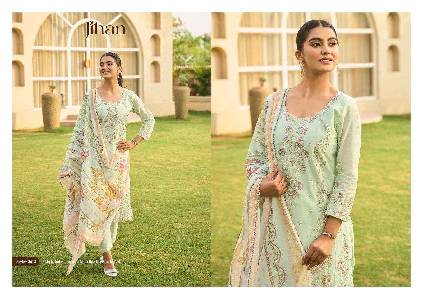 Jihan Taskeen Vol 3 Cotton Salwar Kameez Wholesale Rate ( 6 Pcs Catalog )