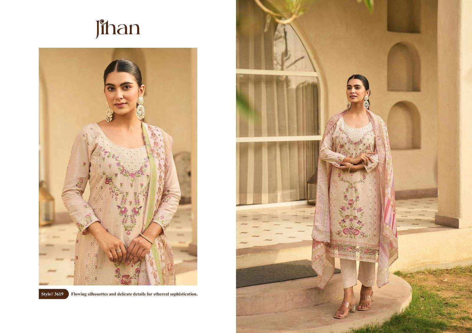 Jihan Taskeen Vol 3 Cotton Salwar Kameez Wholesale Rate ( 6 Pcs Catalog )