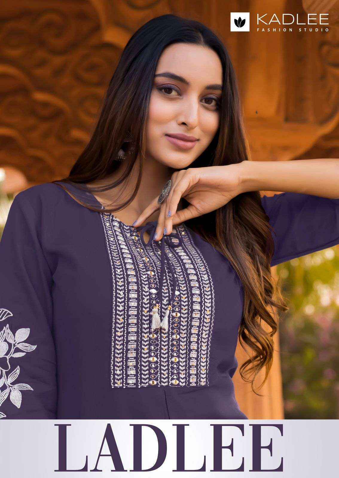 Kadlee Ladlee Rayon Kurti Wholesale Rate ( 6 Pcs Catalog )