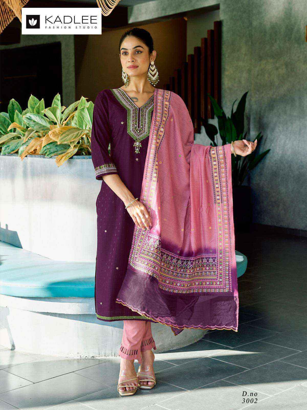 Kadlee Vardan Viscose Kurti Combo Wholesale Rate ( 4 Pcs Catalog )