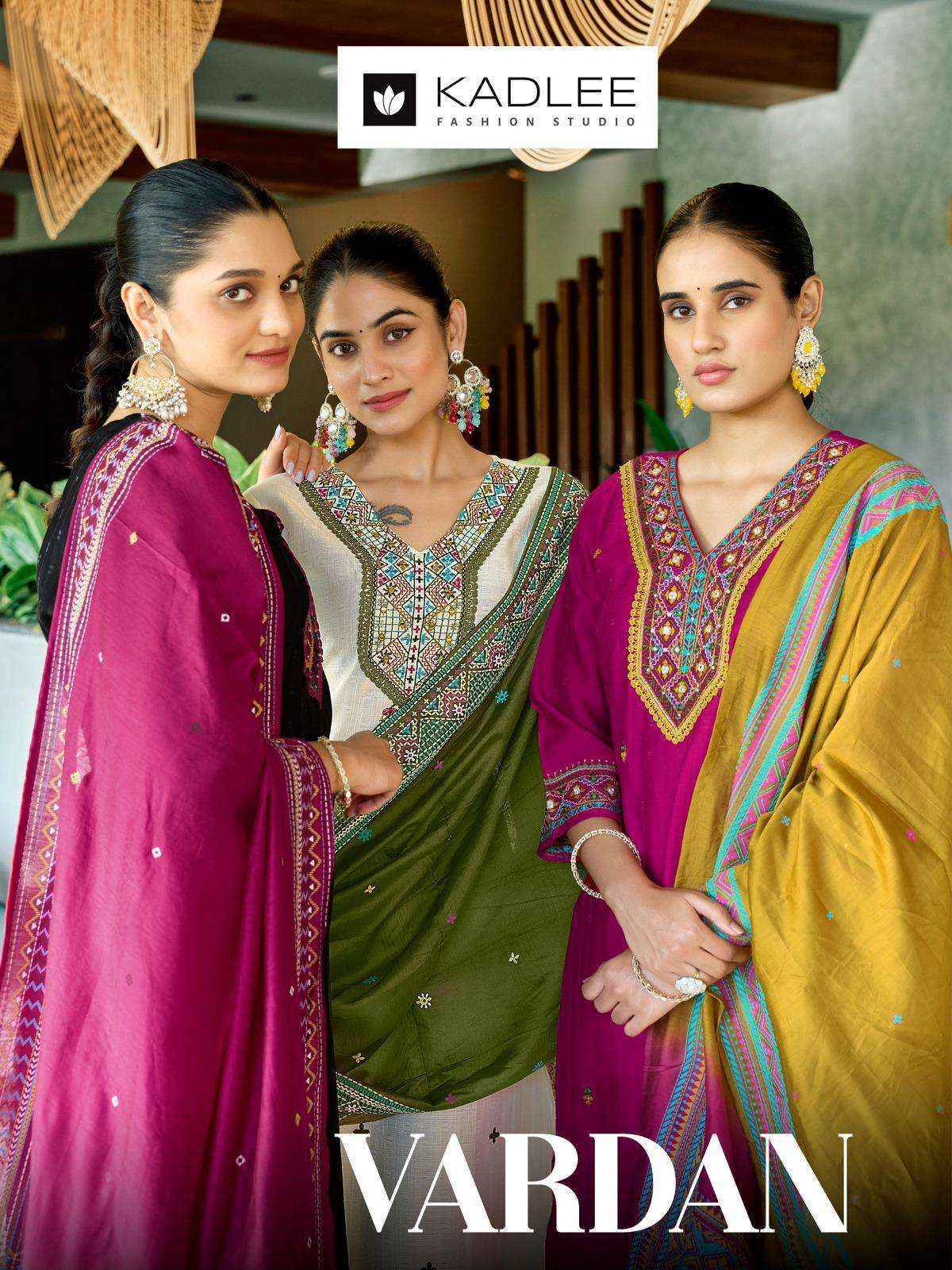 Kadlee Vardan Viscose Kurti Combo Wholesale Rate ( 4 Pcs Catalog )