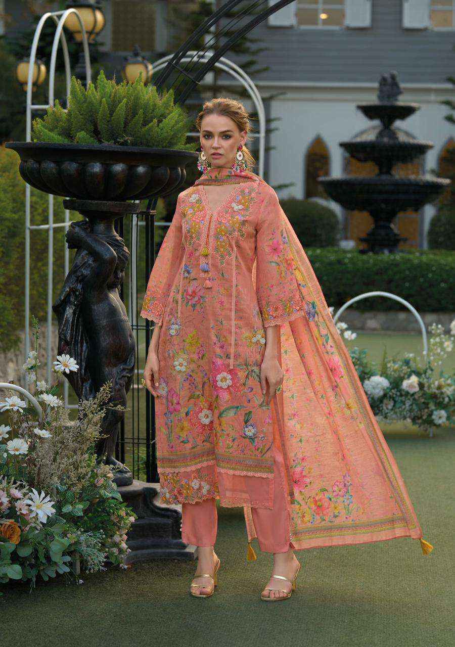Kailee Fashion Phulkari Linen Cotton Kurti Combo Set Wholesale Price ( 3 Pcs Catalog )