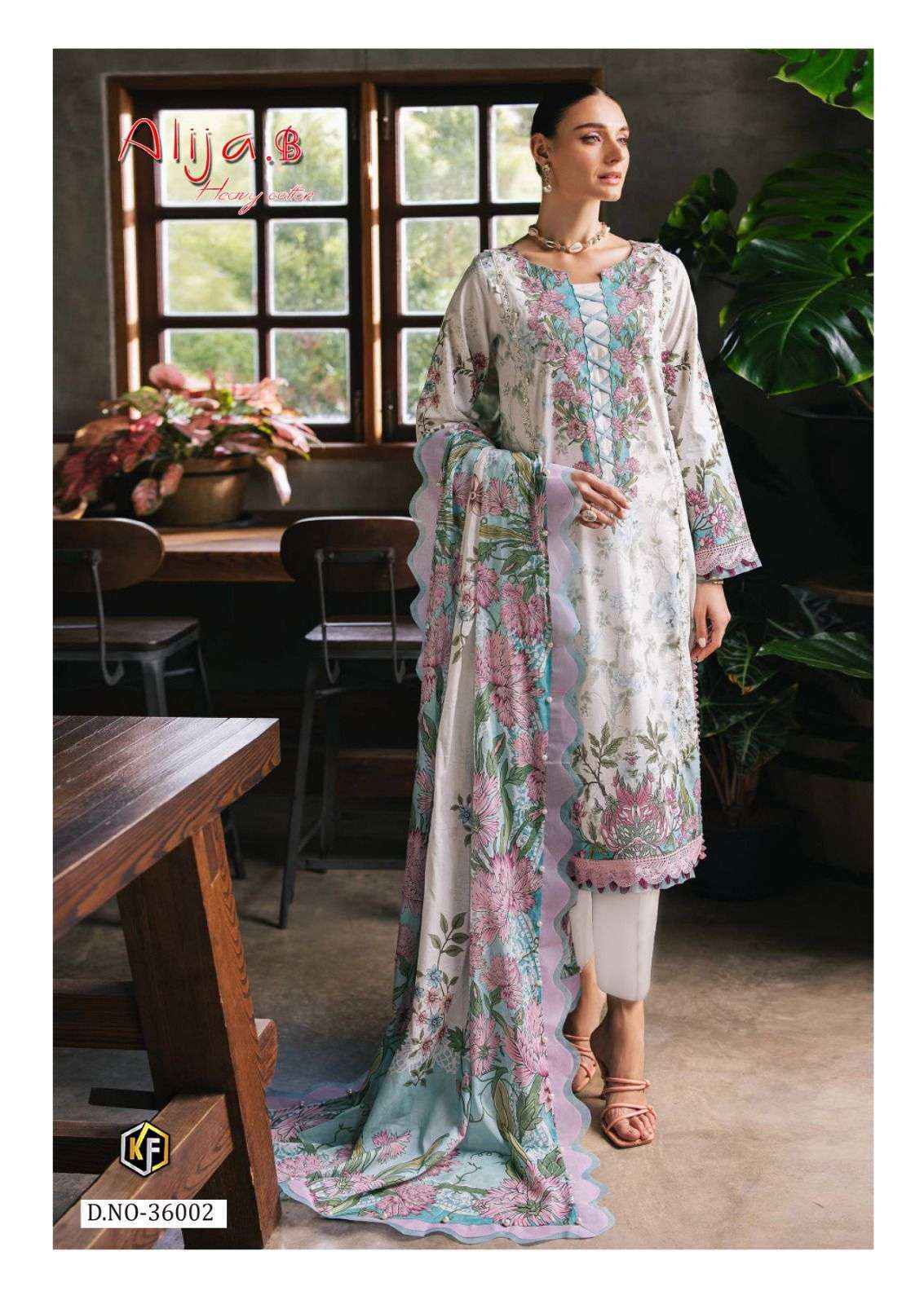 KEVAL FAB ALIJA B VOL 36 COTTON DIGITAL PRINT SALWAR KAMEEZ WHOLESALE RATE ( 6 PCS CATALOG )
