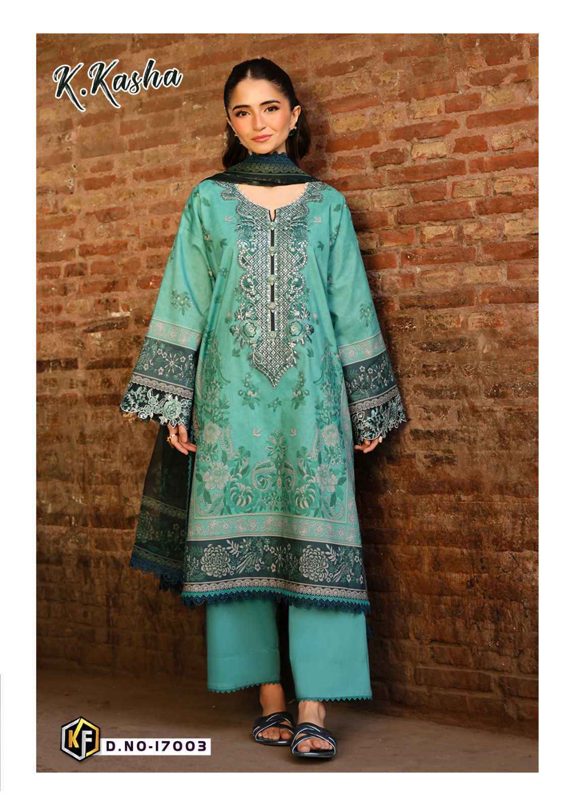 Keval Fab K Kasha Vol 17 Cotton Pakistani Dress Material ( 6 pc Cataloge )