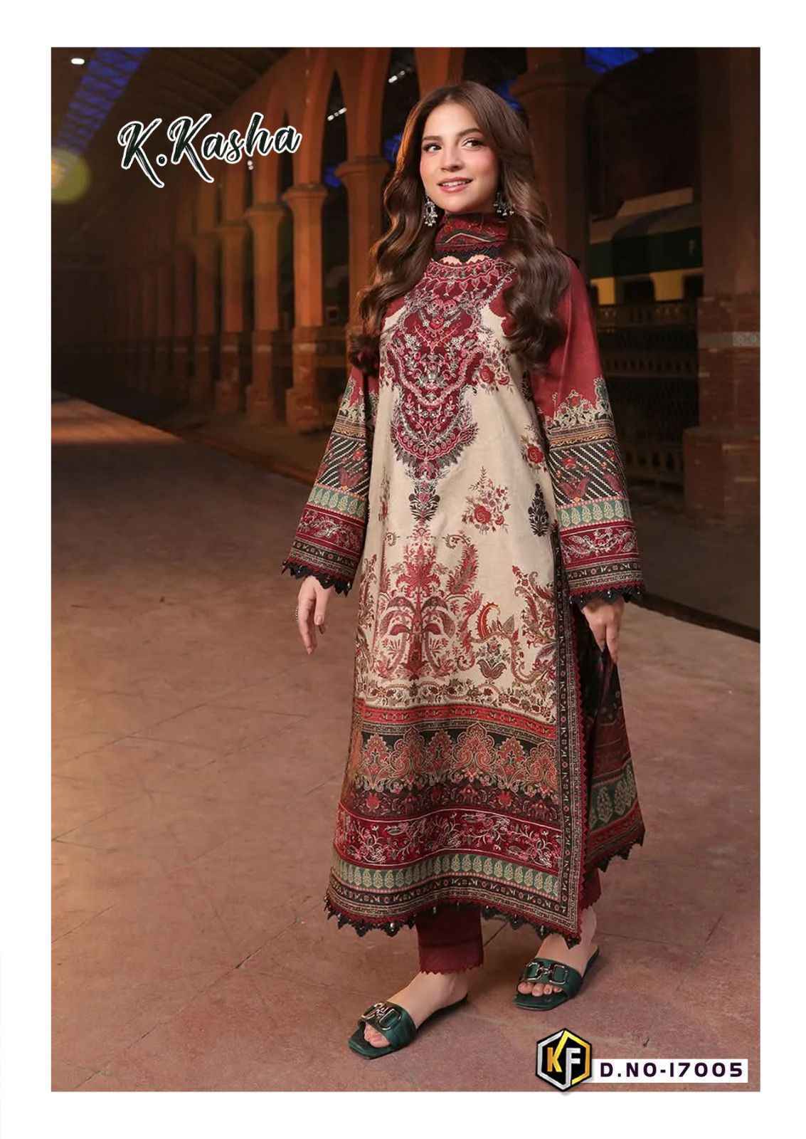 Keval Fab K Kasha Vol 17 Cotton Pakistani Dress Material ( 6 pc Cataloge )