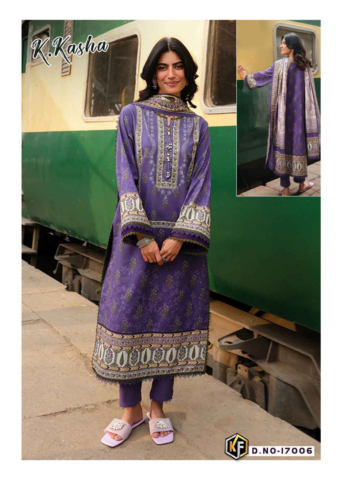 Keval Fab K Kasha Vol 17 Cotton Pakistani Dress Material ( 6 pc Cataloge )