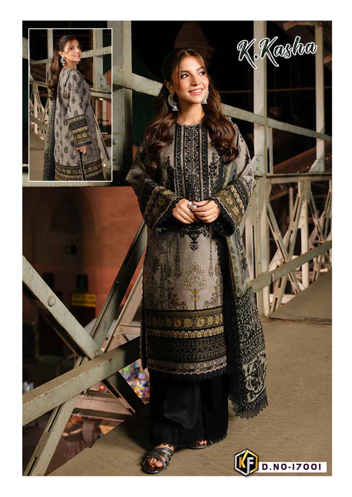 Keval Fab K Kasha Vol 17 Cotton Pakistani Dress Material ( 6 pc Cataloge )