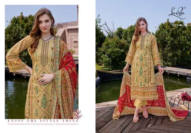 Levisha Madhubala Vol 5 Cambric Cotton Dress Material ( 8 pcs Catalogue )
