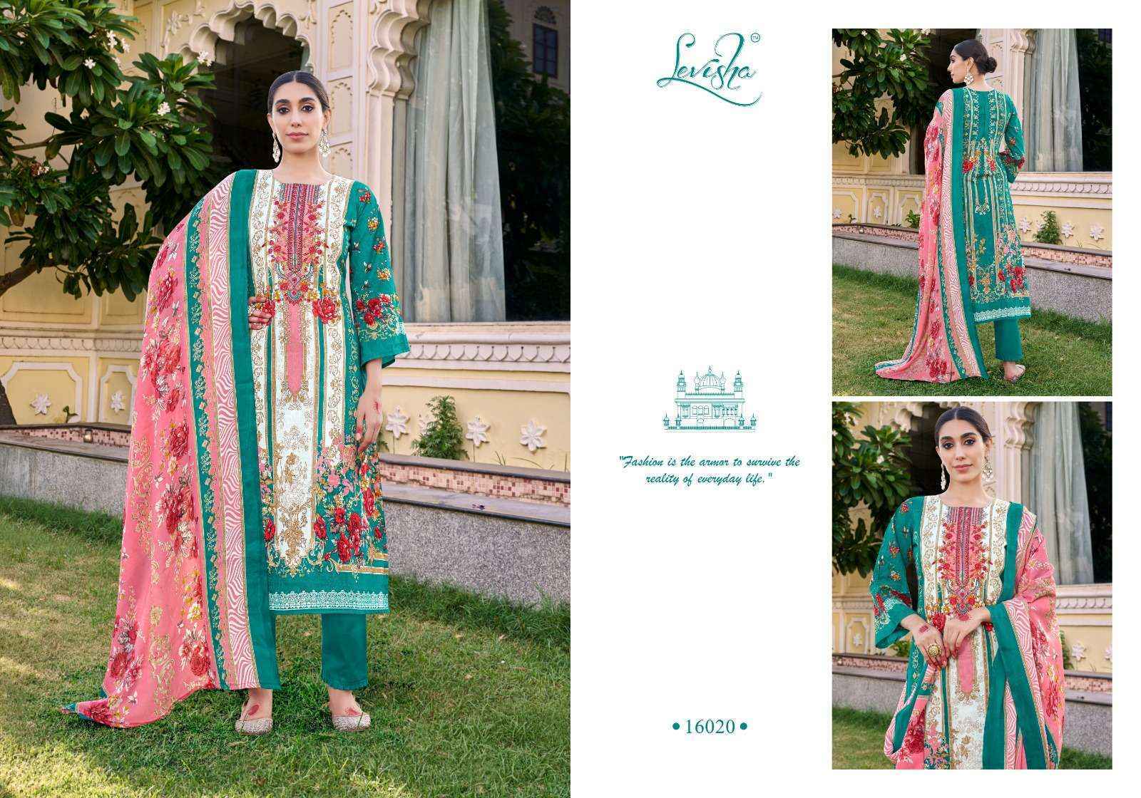 Levisha Naira Nx Vol 16 Cotton Dress Material Wholesale Catalog Surat ( 8 pcs Catalogue )