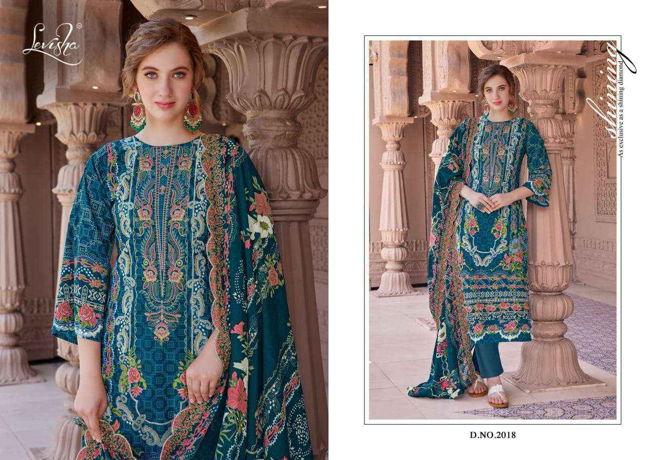 Levisha Nargis Nx Vol 2 Lawn Cotton Dress Material Wholesale Price ( 6 pcs Catalogue )