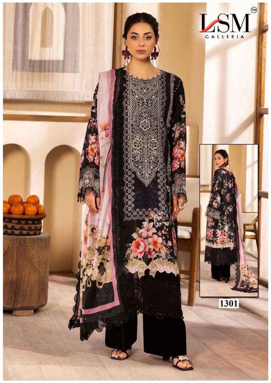 LSM Galleria Parian Dream Vol 13 Lawn Dress Material Wholesale Price ( 6 pcs Catalogue )