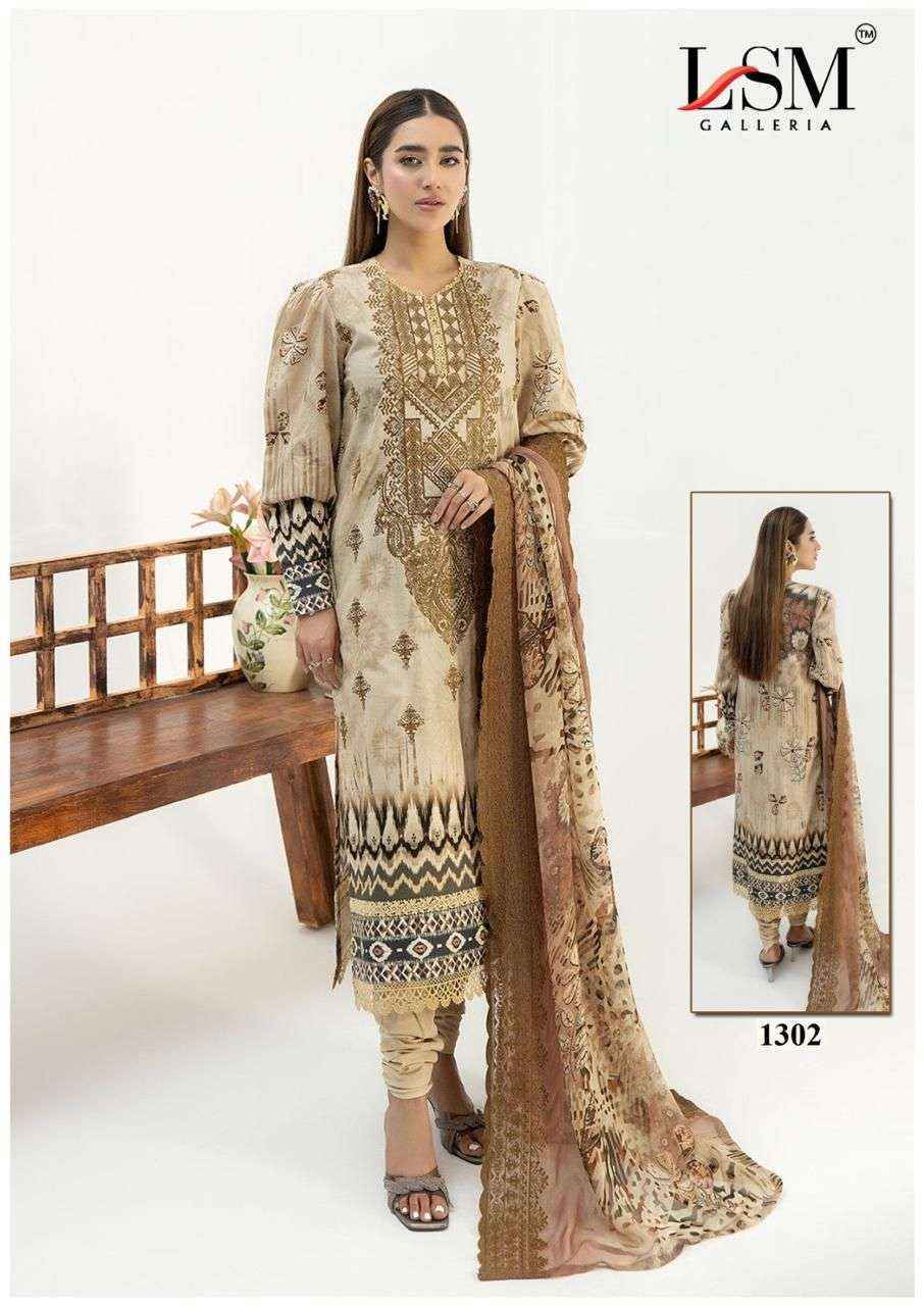 LSM Galleria Parian Dream Vol 13 Lawn Dress Material Wholesale Price ( 6 pcs Catalogue )