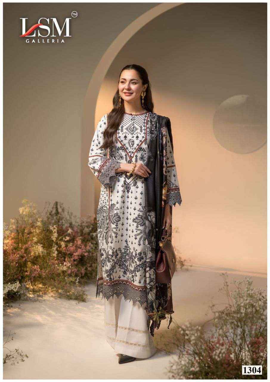 LSM Galleria Parian Dream Vol 13 Lawn Dress Material Wholesale Price ( 6 pcs Catalogue )