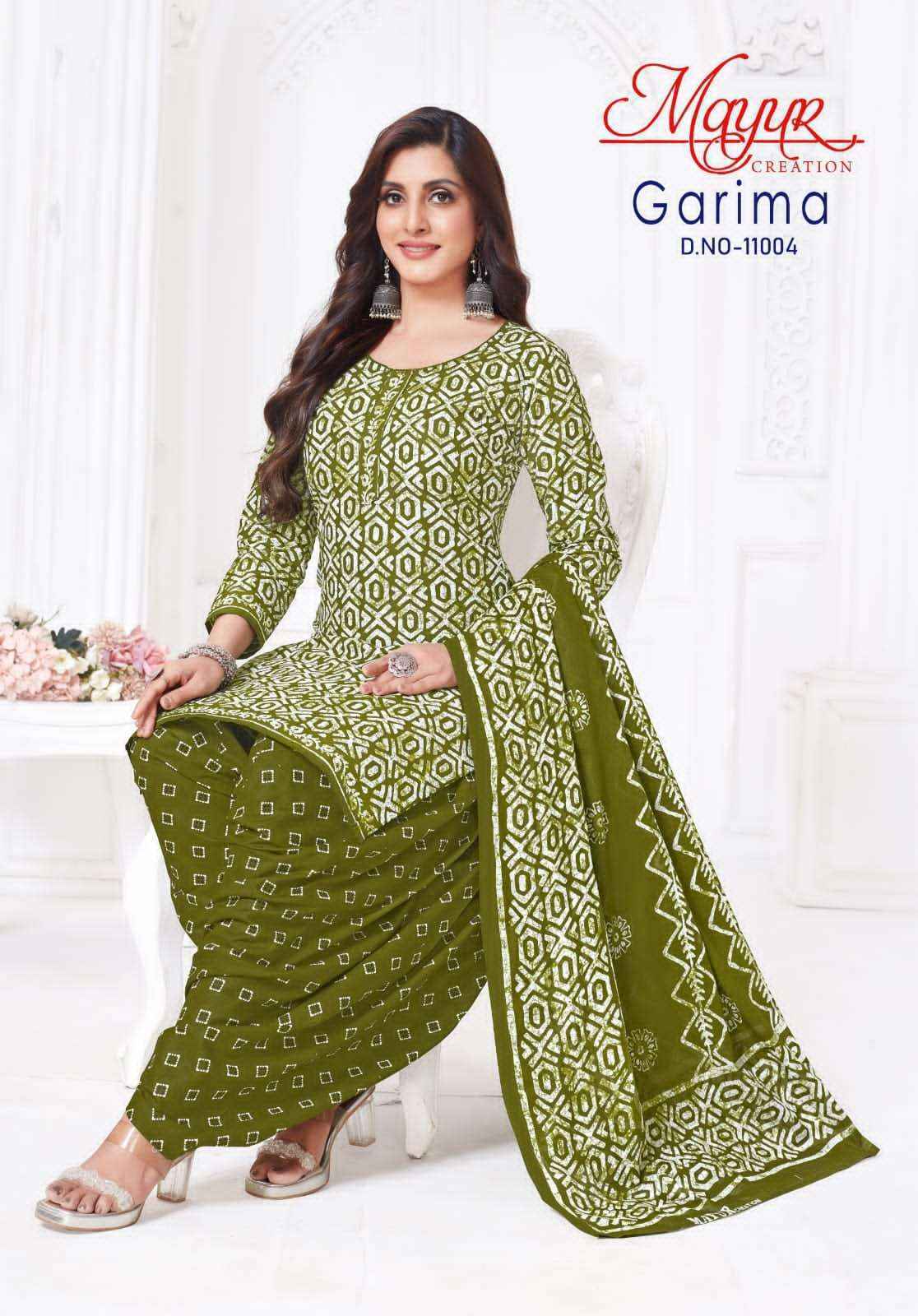 Mayur Creation Garima Vol 11 Cotton Dress Material Online Shopping ( 10 pcs Catalogue )