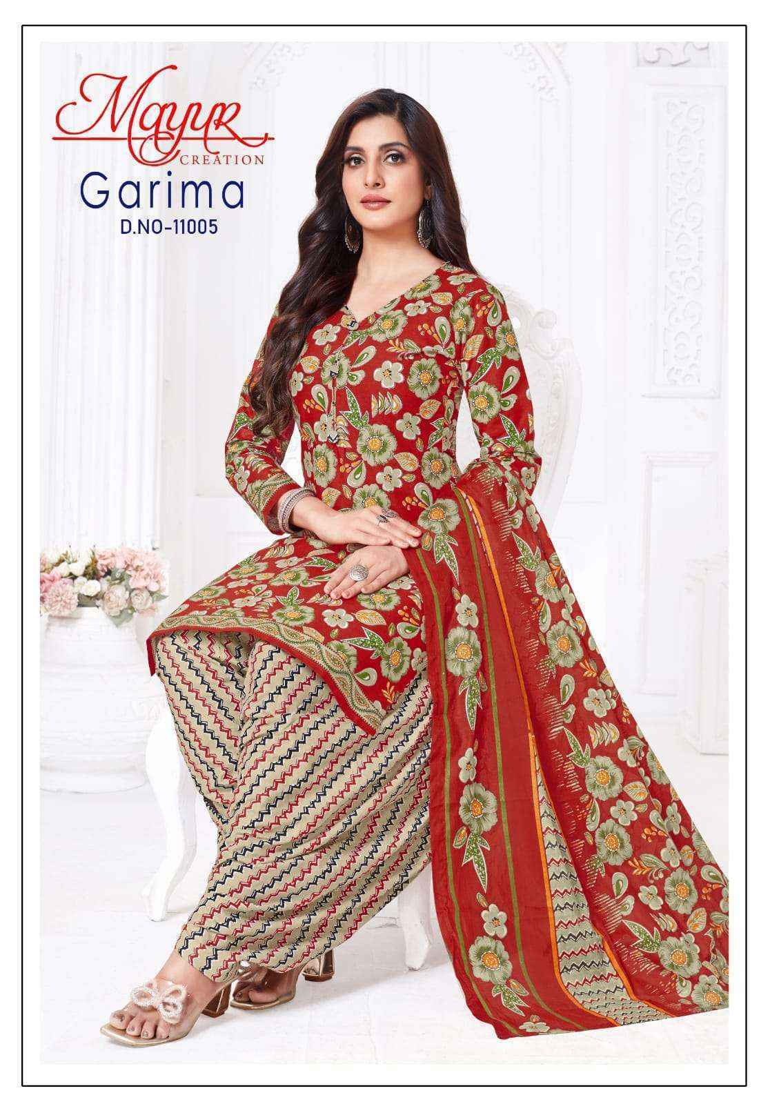 Mayur Creation Garima Vol 11 Cotton Dress Material Online Shopping ( 10 pcs Catalogue )