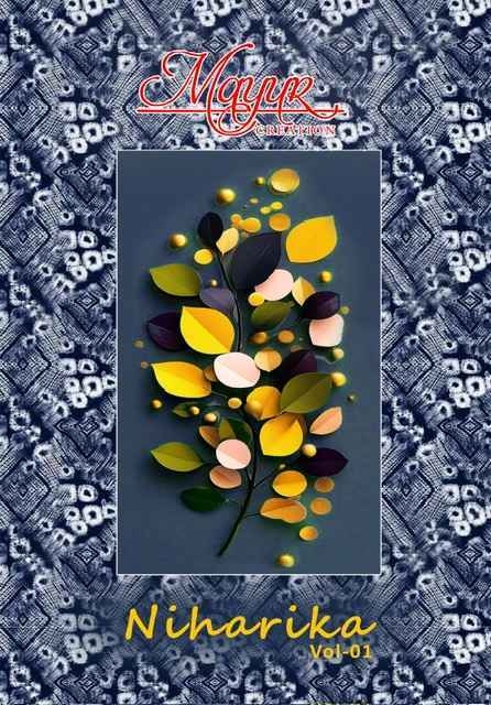 Mayur Creation Niharika Vol 1 Cotton Dress Material Surat Wholesale ( 10 pcs Catalogue )