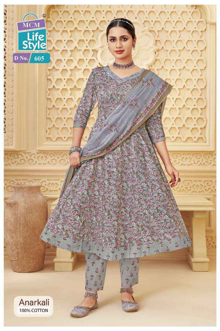 MCM Lifestyle Anarkali Vol 6 Cotton Kurti Combo Wholesale Surat ( 10 pcs Catalogue )