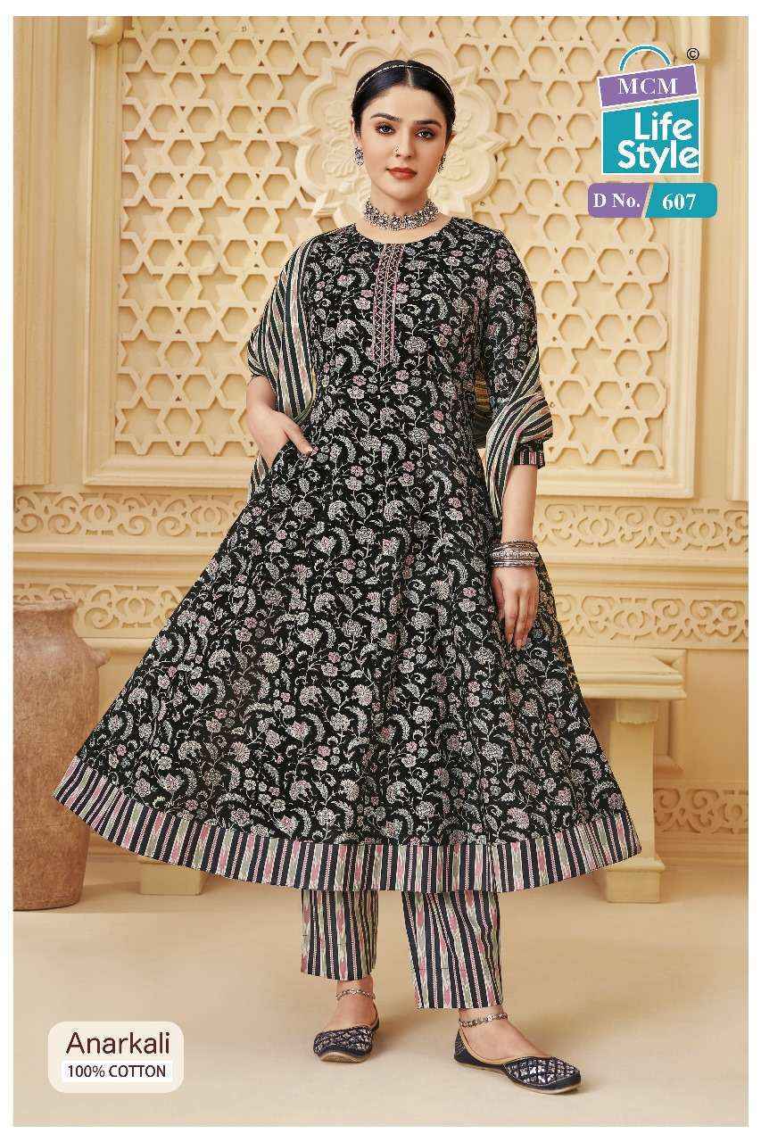 MCM Lifestyle Anarkali Vol 6 Cotton Kurti Combo Wholesale Surat ( 10 pcs Catalogue )
