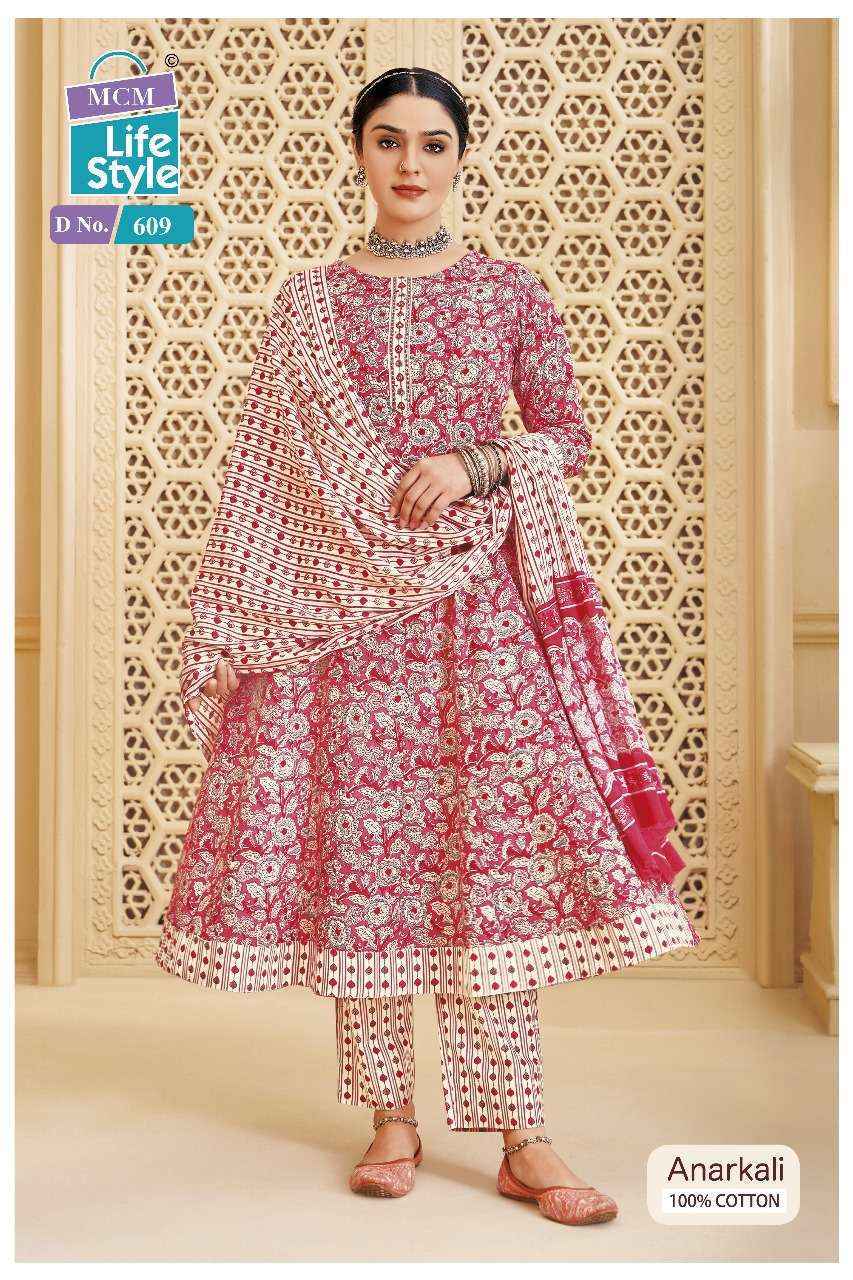 MCM Lifestyle Anarkali Vol 6 Cotton Kurti Combo Wholesale Surat ( 10 pcs Catalogue )