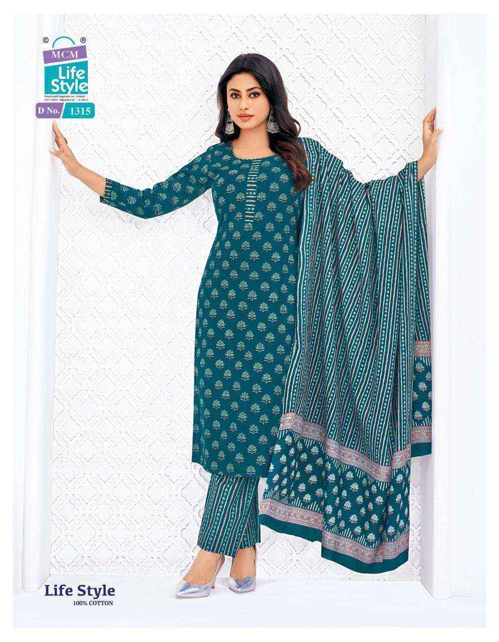 MCM Lifestyle Vol 13 Cotton Readymade Suits Wholesale Textile ( 12 pcs Catalogue )