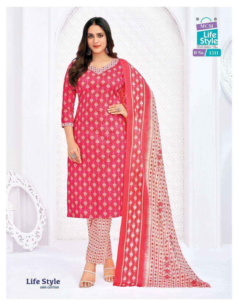 MCM Lifestyle Vol 13 Cotton Readymade Suits Wholesale Textile ( 12 pcs Catalogue )
