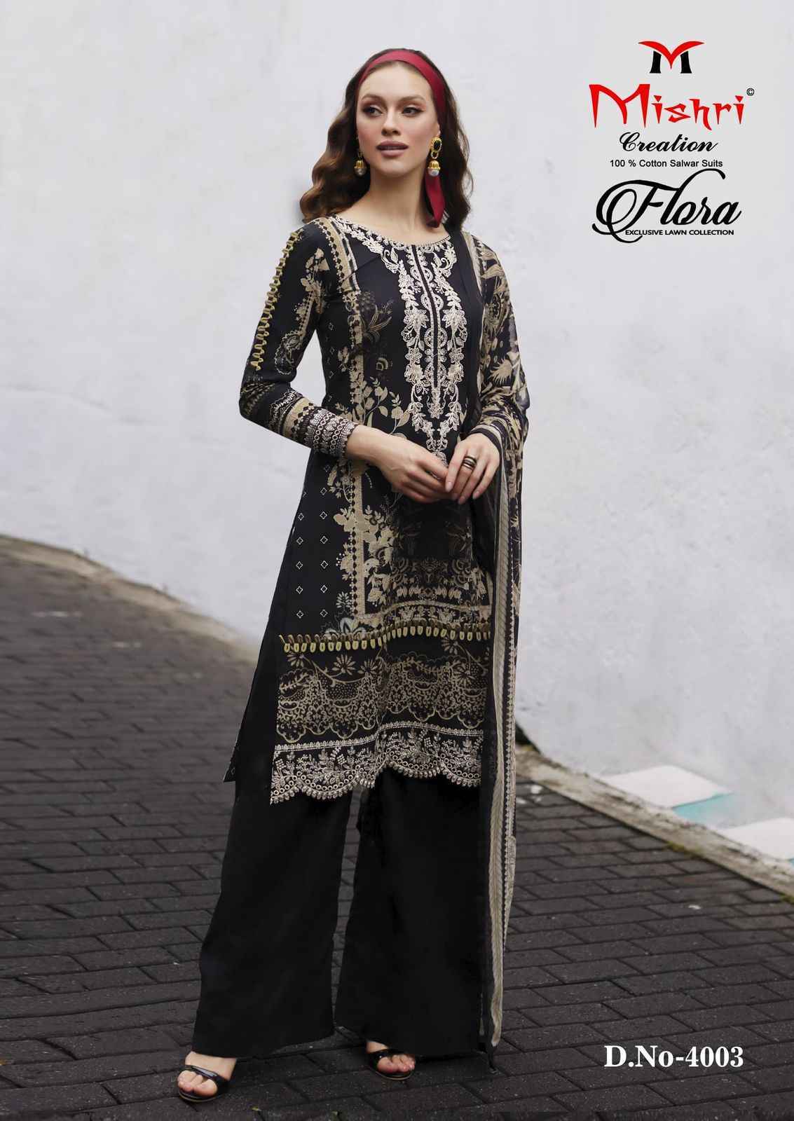 Mishri Creation Flora Vol 4 Lawn Cotton Salwar Suit Wholesale Price ( 6 Pcs Catalog )