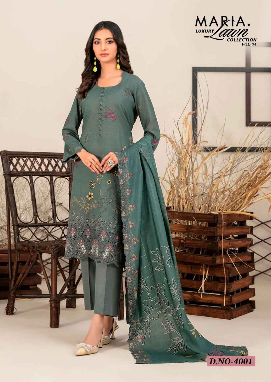 Miss World Choice Maria Vol 4 Cotton Dress Material Wholesale Surat ( 6 pcs Catalogue )