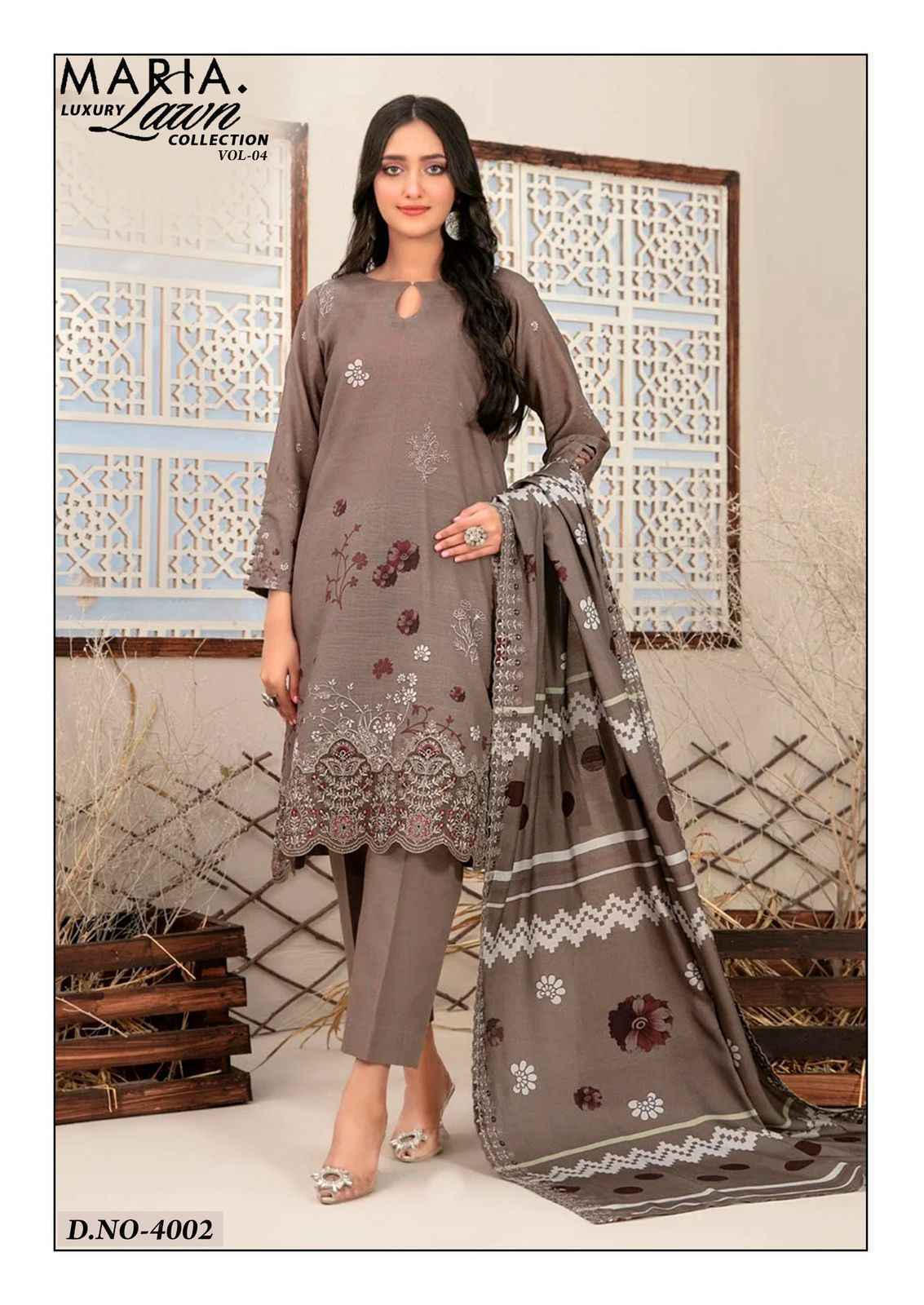 Miss World Choice Maria Vol 4 Cotton Dress Material Wholesale Surat ( 6 pcs Catalogue )