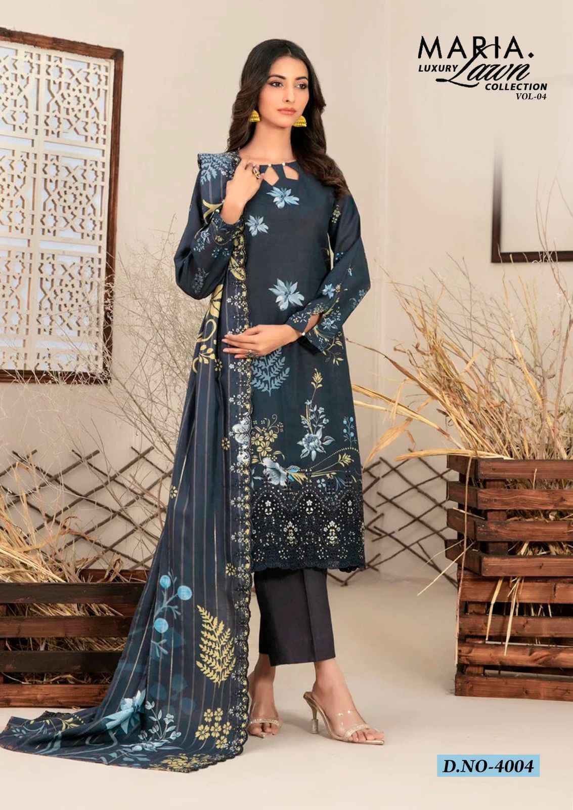 Miss World Choice Maria Vol 4 Cotton Dress Material Wholesale Surat ( 6 pcs Catalogue )