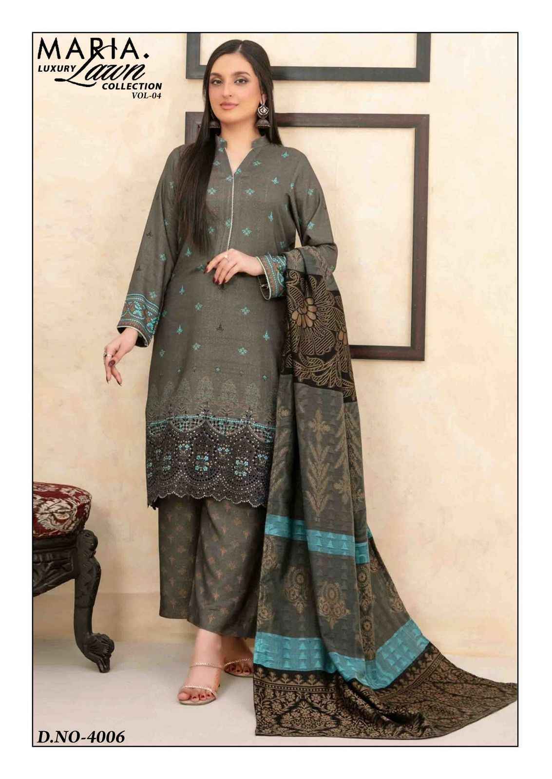 Miss World Choice Maria Vol 4 Cotton Dress Material Wholesale Surat ( 6 pcs Catalogue )