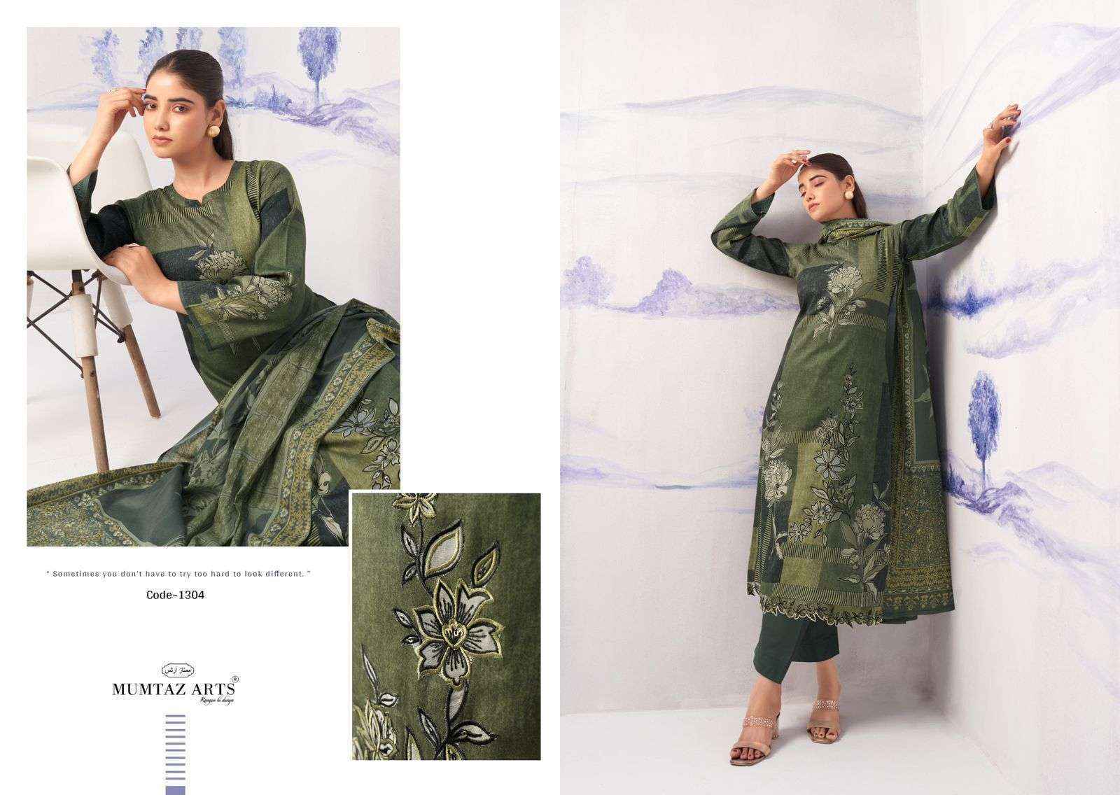 Mumtaz Arts Noor Jam Satin Dress Material Surat Wholesale ( 5 pcs Catalogue )