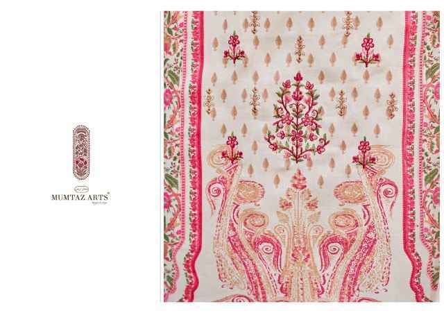Mumtaz Arts Rose Jam Satin Dress Material Surat Wholesale ( 6 pcs Catalogue )