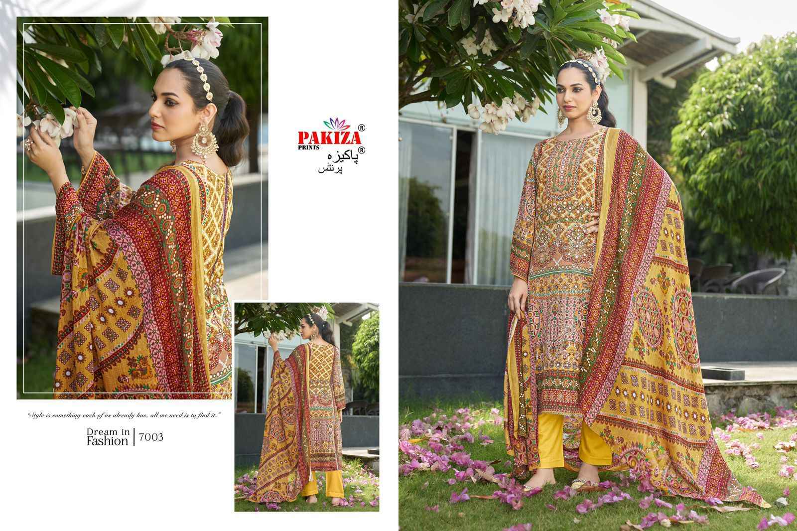 Pakiza Prints Nawazish Vol 7 Rayon Salwar Kameez Wholesale Rate ( 4 Pcs Catalog )